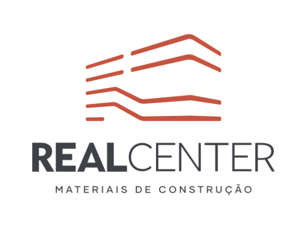 Logo Real Center Mat. Construção